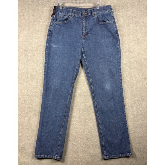 40 Grit by Duluth Trading Other - 40 Grit Duluth Trading Standard Fit Jeans Workwear 35x31 Blue Medium Wash